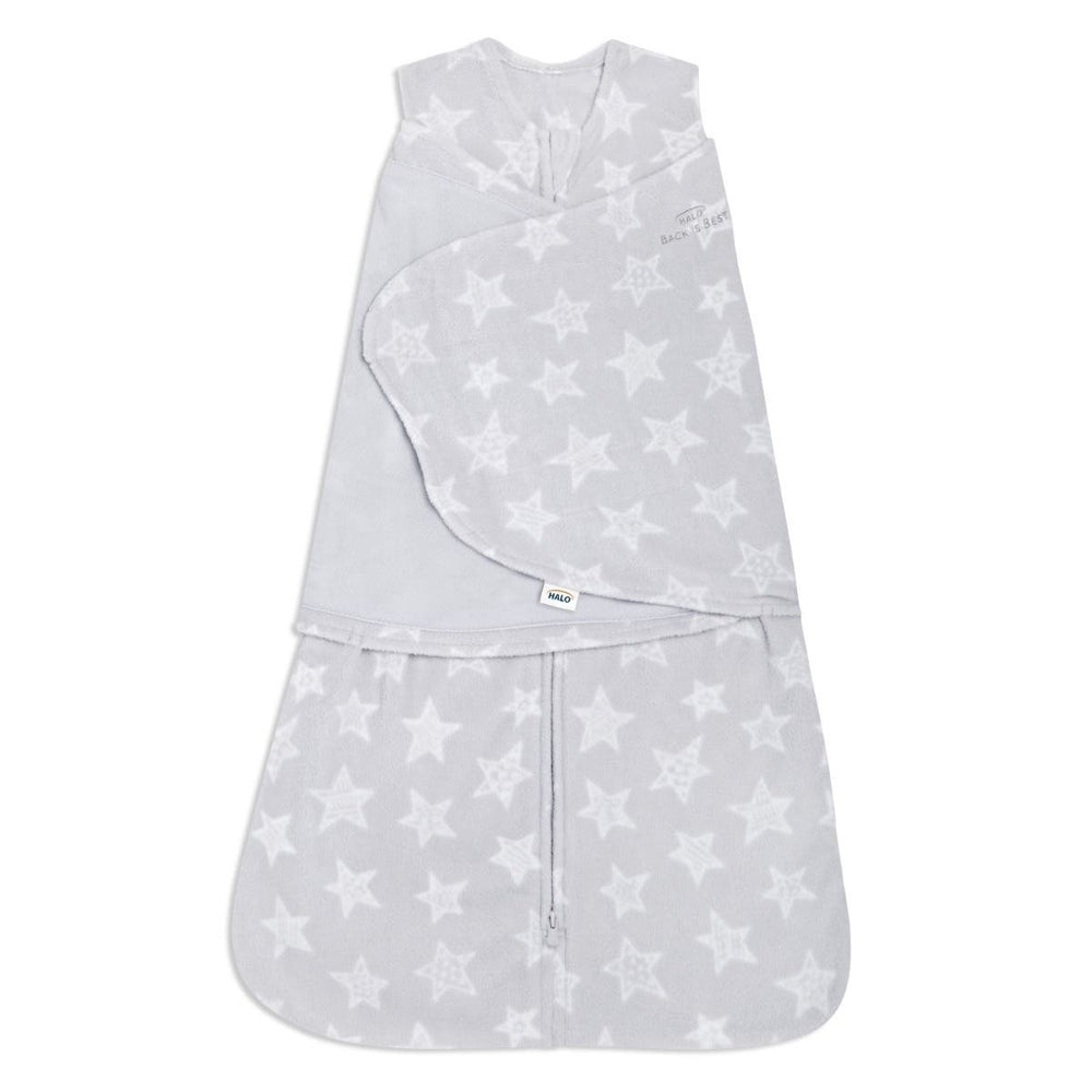 Gray Star Halo Sleepsack Wearable Blanket With Swaddle Wrap